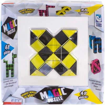 Afbeelding van Clown Games Magic Puzzle 48 Delig Assorti