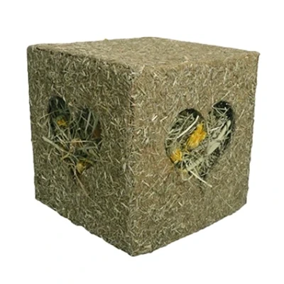 Afbeelding van Naturals Rosewood I Love Hay Knaag Kubus 20X20X20 CM