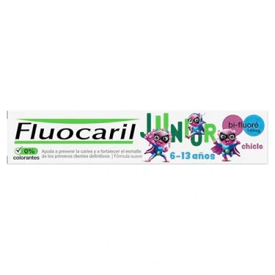 Afbeelding van Fluocaril Junior Toothpaste 6 12 Years old 75ml Bubble Gel