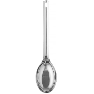 Afbeelding van Hendi Pizza sauslepel ergonomische greep platte bodem roestvrij staal 0,05L 280x65mm