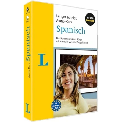 Afbeelding van Langenscheidt Audio Kurs Spanisch mit 4 CDs und Begleitbuch