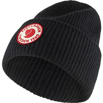 Afbeelding van Fjällräven 1960 Logo Muts Black Zwart Mutsen