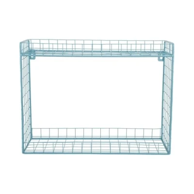 Afbeelding van Present Time Wandrek Reja Turquoise 15x40x30cm Scandinavisch