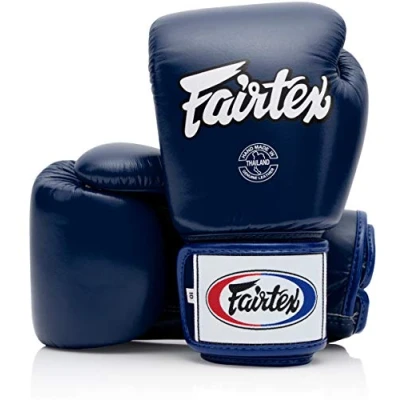 Afbeelding van Fairtex BGV1 Universal Bokshandschoenen &quot;Tight Fit&quot; Design Blauw Maat 12 oz