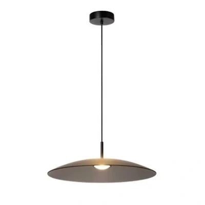 Afbeelding van Premium By Lucide Menga Hanglamp Ø 60 X 150 Cm 18,6W Dimbare LED Incl. Gerookt