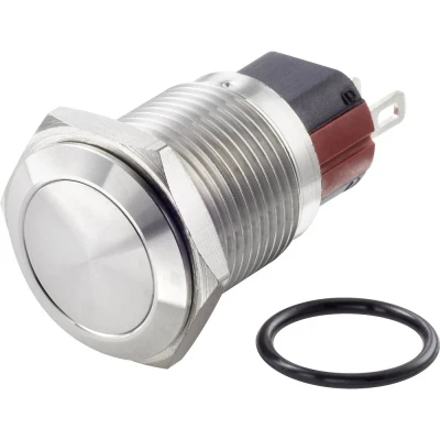 Afbeelding van TRU COMPONENTS TC 7494912 GQ16 KH 11/J/S Vandalismebestendige drukschakelaar 48 V/DC 2 A 1x uit/(aan) Moment IP65 1 stuk(s)