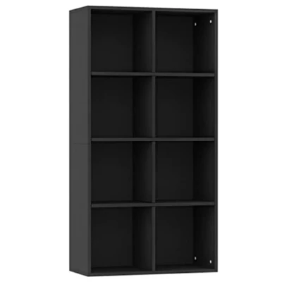 Afbeelding van vidaXL Boekenkast/dressoir, zwart, 66 x 30 130 cm, bewerkt hout