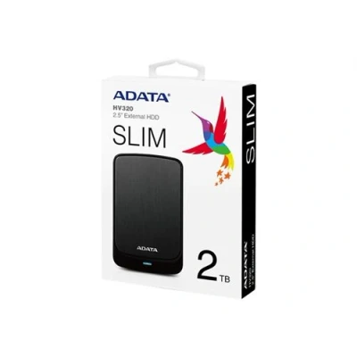Image de ADATA HV320 Disque dur 2 To externe (portable) USB 3.1 noir