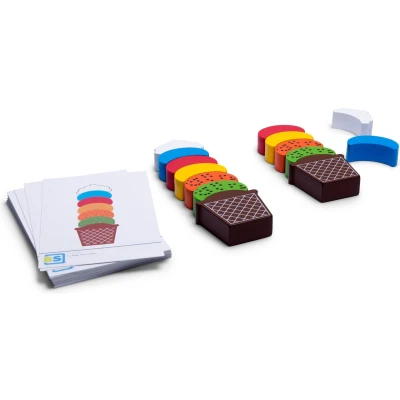 Afbeelding van BS Toys ICE Dream Blokken voor kinderen, Maat: One Size, Multi coloured