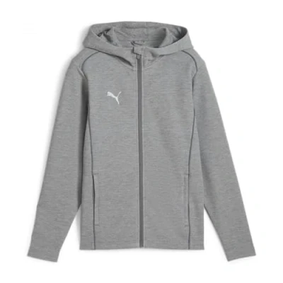 Afbeelding van Puma, Mannen, Hardloopjack, teamFINAL Casuals Hooded Jkt (3XL), Blauw, 3XL