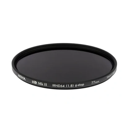 Image de Filtre Hoya HD MkII IRND64 58mm pour Appareil photo Réflex Noir
