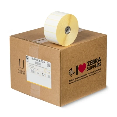 Image de TLP 2824 Zebra Z Select 2000T étiquettes (800272 075) 57 x 19 mm (12 rouleaux)