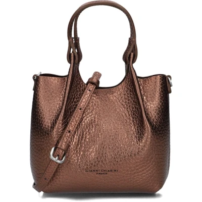 Afbeelding van Gianni Chiarini Dua 9718 Schoudertassen Dames Bronskleurig Maat ONESIZE