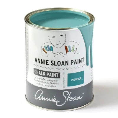 Afbeelding van Annie Sloan turquoise krijtverf Provence Dress it up 500ml / Blauw