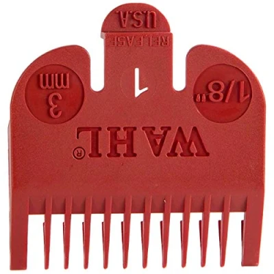 Afbeelding van Wahl Color Coded Comb Attachment Red #1 by Keuze