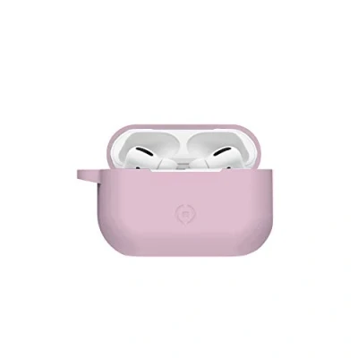 Afbeelding van Protective Case Celly AIRCASE3PK Headphones Pink Silicone Plastic