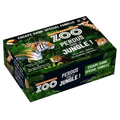 Image de Escape game famille UNE SAISON AU ZOO Perdus dans la jungle !