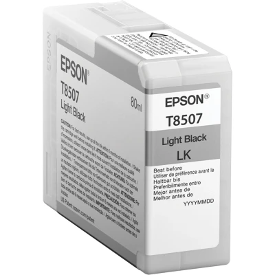 Afbeelding van Epson T8507 Inktcartridge Licht zwart