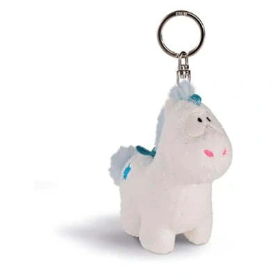 Afbeelding van Nici Sleutelhanger Baby Theolino junior 10 Cm Pluche Wit