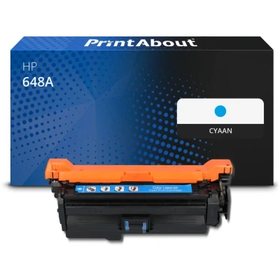Afbeelding van Huismerk HP 648A (CE261A) Toner Cyaan