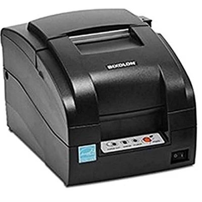 Image de BIXOLON SRP 275IIIA Imprimante de reçus deux couleurs (monochrome) matricielle Rouleau (765 cm) 80 x 144 dpi 9 pin jusqu&#039;à 5.1 lignes/sec USB 2.0 série barre déchirement gris foncé