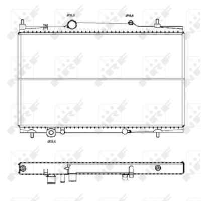 Afbeelding van Radiateur NRF 50441