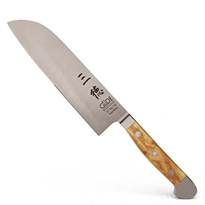 Afbeelding van Güde Alpha Santoku 18 cm olijf