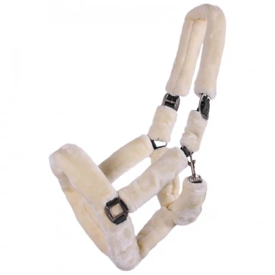 Afbeelding van Qhp Halster Alaska Grijs beige