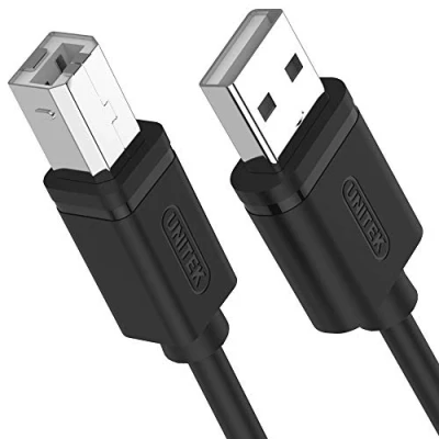 Afbeelding van UNITEK Y C421GBK USB kabel 5 m 2.0 A B Zwart