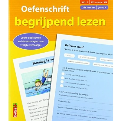 Afbeelding van Oefenschrift begrijpend lezen Groep 4 2de leerjaar