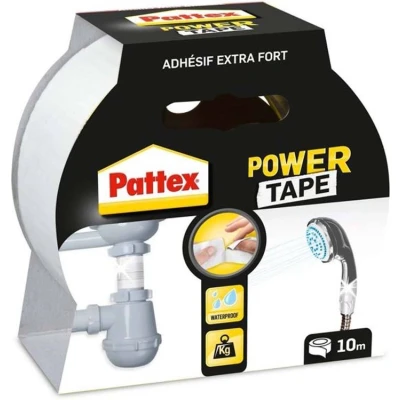 Afbeelding van Plakband Pattex Power Tape 50mmx10m wit