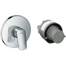 Afbeelding van Hansgrohe Logis douchemengkraan complete set afbouwdeel