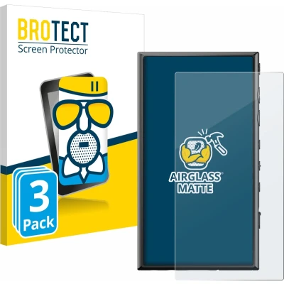 Afbeelding van BROTECT Screenprotector voor Sony Walkman NW A306 Folie Beschermfolie Beschermglas matte (3 Stuks)
