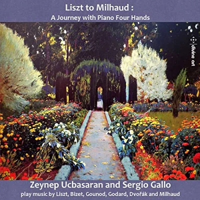 Afbeelding van Sergio Gallo Zeynep Ucbasaran Liszt To Milhaud (CD)