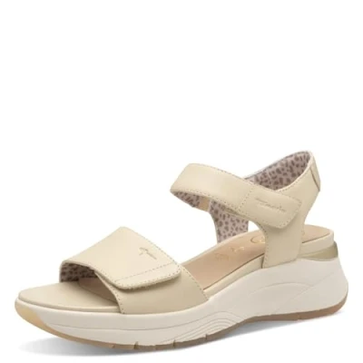 Afbeelding van Tamaris Damessandalen 8 88730 44, Beige, 37 EU, EU