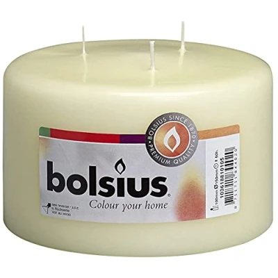 Afbeelding van Bolsius Mammoetkaars Ivoor 100/150 mm