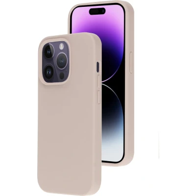 Afbeelding van Mobiparts Siliconen Back Cover Roze Apple iPhone 14 Pro