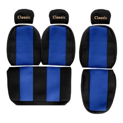 Afbeelding van F CORE PS03 BLUE Stoelhoes Blauw Met motief Textiel Voor