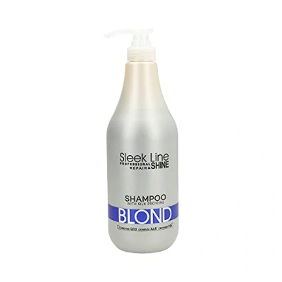 Afbeelding van STAPIZ Sleek Line Shampoo met blonde zijde, 1000 ml