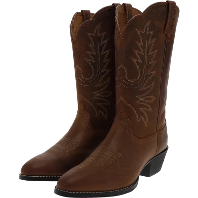 Afbeelding van Ariat Westernlaars Heritage R Toe Woman&#039;s Brown 37\B