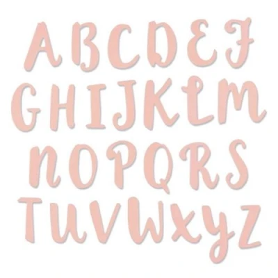 Image de Matrice de découpe pour Sizzix Alphabet majuscule