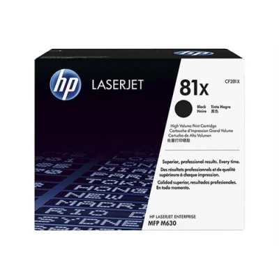 Image de HP 81X toner LaserJet noir authentique grande capacité