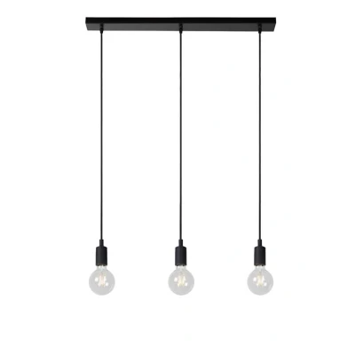 Afbeelding van Lucide Hanglamp 5 lichts Fix Multiple Zwart