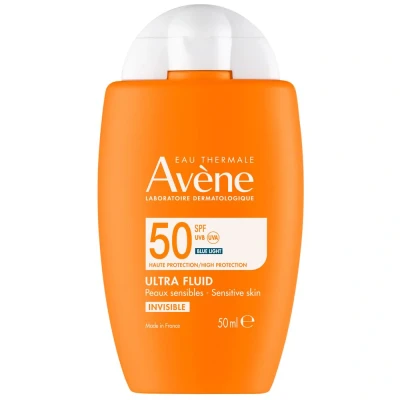 Afbeelding van Avène Solaires Extra Fluid SPF50 Blue Light 50ml Crème