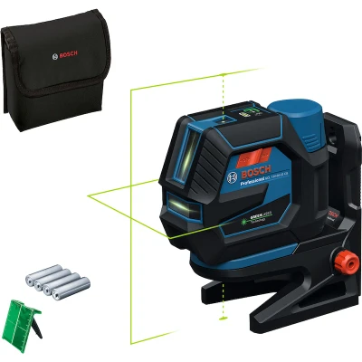 Afbeelding van Bosch Professional GCL 12V 50 22 CG Combilaser Inclusief 4x Batterij Laserrichtbord Roterende houder adapter Tas