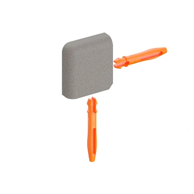 Afbeelding van Schlüter Jolly TSSG buitenhoek structuur aluminium steengrijs 10 mm