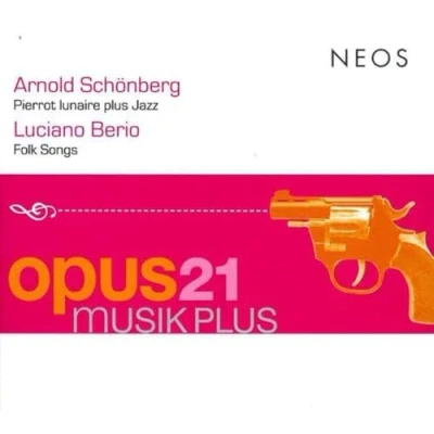 Afbeelding van Opus21musikplus/Baptist/Doufexis Pierrot Lunaire Op.21/Folk Songs (CD)
