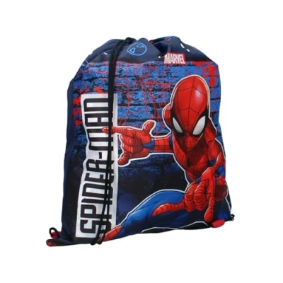 Afbeelding van Kidzroom GYM BAG Spider MAN Beyond Amazing Unisex Rugzakje voor kinderen, Maat: One Size, Navy