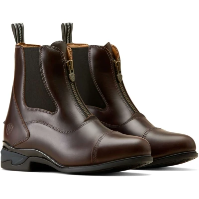 Afbeelding van Ariat Jodhpurs Devon Zip Dames Waxed Chocolate 37