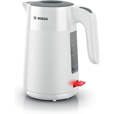 Afbeelding van Bosch TWK2M161, 1,7 l, 2400 W, Wit, Kunststof, Waterniveau indicator, Oververhittingsbeveiliging